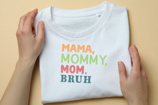 Mama mommy mom bruh SVG Angelina750 