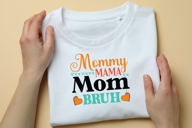 Mama Mommy Mom Bruh SVG Angelina750 