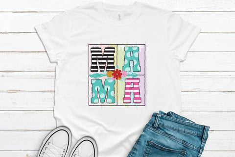 Mama - Mother's Day Sublimation Design Sublimation CraftLabSVG 