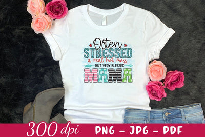 Mama - Mother's Day Sublimation Design Sublimation CraftLabSVG 