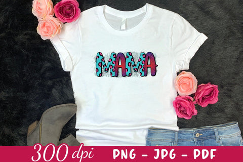 Mama, Mother's Day Sublimation Design Sublimation CraftLabSVG 