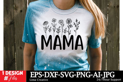 Mama ,Mother's Day SVG Cut File SVG Insomnia Std 