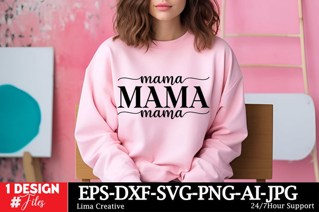 Mama ,Mother's Day SVG Cut File SVG Insomnia Std 