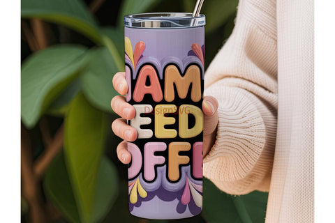 Mama Needs Coffee 20oz Tumbler Wrap Sublimation DesignSVG 