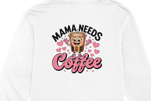 mama needs coffee Sublimation Nurstore 