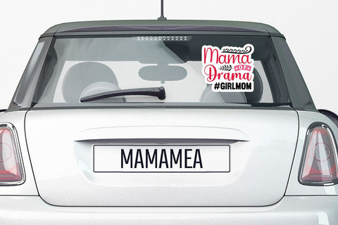 Mama of drama #girlmom SVG Angelina750 