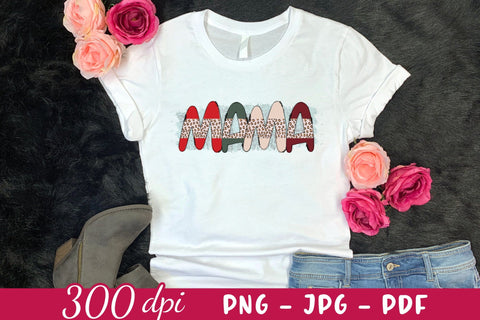 Mama PNG | Mother's Day Sublimation Sublimation CraftLabSVG 