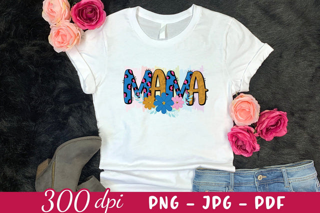 Mama PNG - Mother's Day Sublimation Sublimation CraftLabSVG 