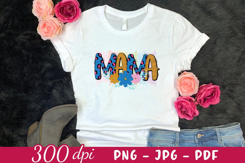 Mama PNG - Mother's Day Sublimation Sublimation CraftLabSVG 