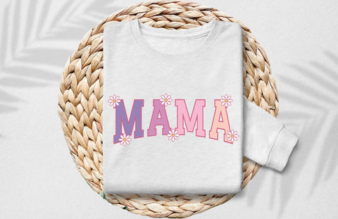 Mama PNG Sublimation - Mama SVG, Mama PNG, Mom SVG, Mother's Day SVG, Daisy Mom SVG, Mama Sublimation PNG SVG GraphicsTreasures 