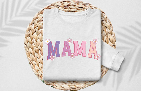 Mama PNG Sublimation - Mama SVG, Mama PNG, Mom SVG, Mother's Day SVG, Daisy Mom SVG, Mama Sublimation PNG SVG GraphicsTreasures 