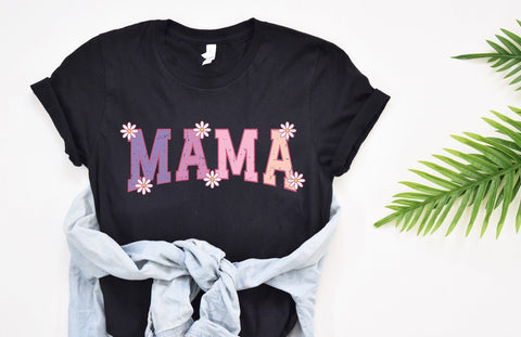 Mama PNG Sublimation - Mama SVG, Mama PNG, Mom SVG, Mother's Day SVG, Daisy Mom SVG, Mama Sublimation PNG SVG GraphicsTreasures 