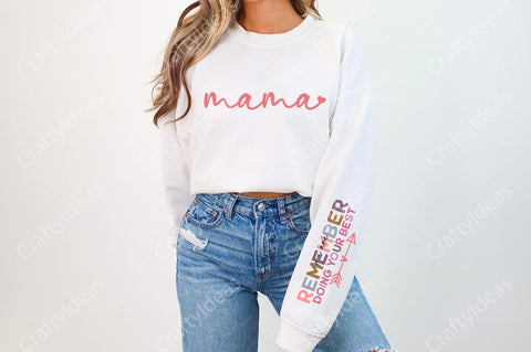 Mama Sleeve Png Bundle SVG Crafty Ideas 