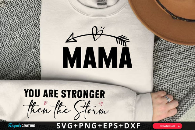 mama Sleeve SVG Design, Inspirational sleeve SVG, Motivational Sleeve SVG Design, Positive Sleeve SVG SVG Regulrcrative 
