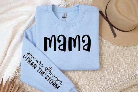 Mama Sleeve Svg Design, Mothers day svg SVG Regulrcrative 