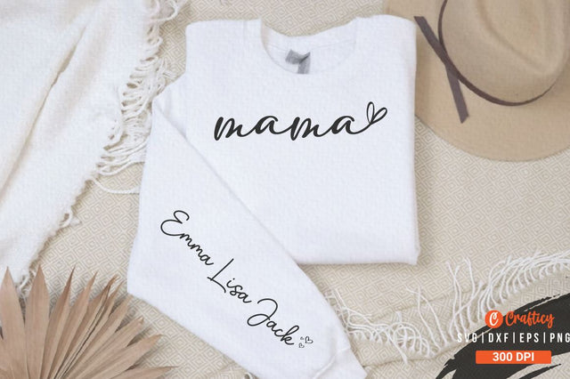 Mama Sleeve SVG Design SVG Designangry 