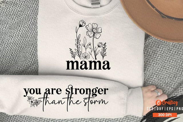 Mama Sleeve SVG Design SVG Designangry 
