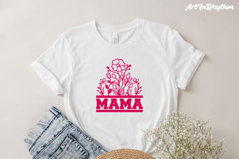 Mama Spring Flowers svg SVG Artinrhythm shop 