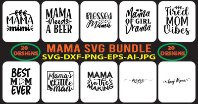 MAMA-SVG-BUNDLE SVG Syaman 