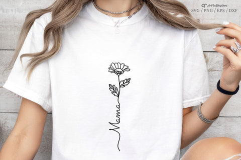 Mama Svg, Mother's Day Svg, Mama Floral Svg, Mom Svg SVG Artinrhythm shop 