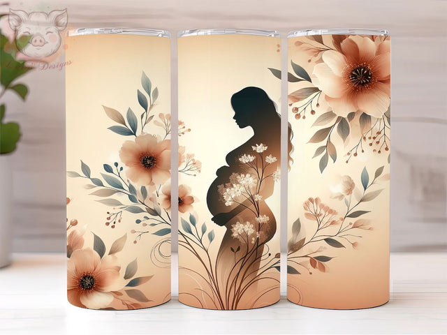 Mama To Be 20oz Tumbler Png, Straight & Tapered Tumbler Png, Affirmation Tumbler Png, Digital Download PNG Sublimation Lara' s Designs 