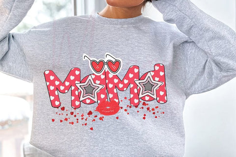 Mama Valentine SVG | Valentine’s Day Design for Moms | Love Heart Cut File for Shirts, Gifts & Wall Decor SVG MaiamiiiSVG 