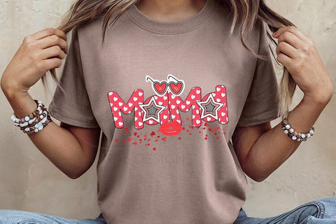 Mama Valentine SVG | Valentine’s Day Design for Moms | Love Heart Cut File for Shirts, Gifts & Wall Decor SVG MaiamiiiSVG 