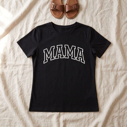 Mama Varsity Embroidery Design – Collegiate Mama Outline Lettering Mom Sweatshirt Machine Embroidery File Embroidery/Applique DESIGNS PatternFeed8 
