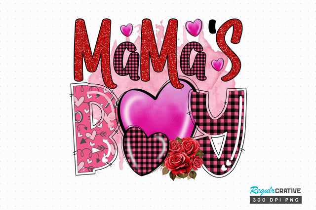 Mama's boy PNG Design Sublimation Regulrcrative 