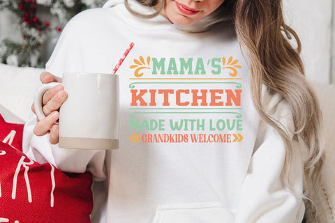 Mamas Kitchen Made With Love Grandkids Welcome SVG Angelina750 