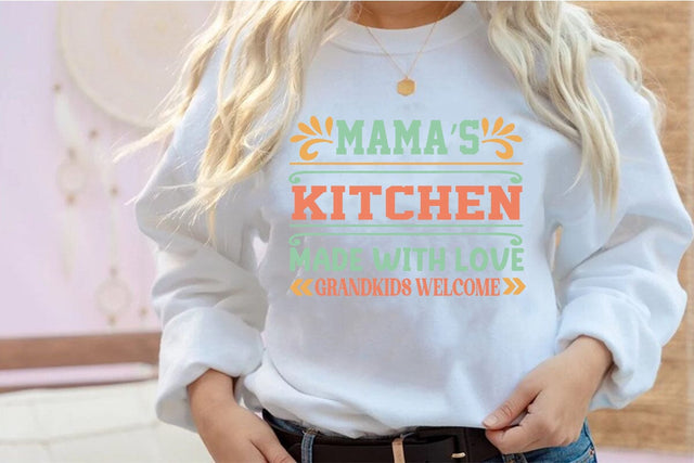 Mamas Kitchen Made With Love Grandkids Welcome SVG Angelina750 