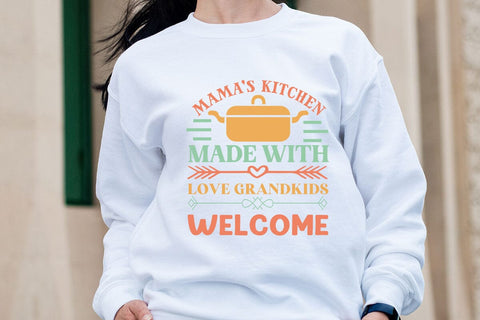 Mamas Kitchen Made With Love Grandkids Welcome SVG Angelina750 