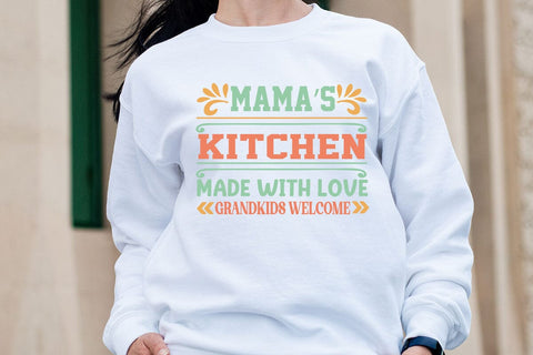 Mamas Kitchen Made With Love Grandkids Welcome SVG Angelina750 