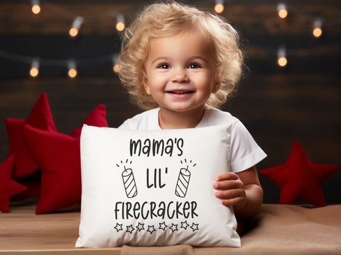 Mamas Lil Firecracker SVG | Fourth of July PNG SVG Paige Cole Studio 
