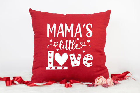 Mamas Little Love, Kids Valentine SVG SVG CraftLabSVG 