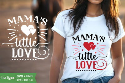 Mamas Little Love valentine SVG Design, valentine's SVG Design, valentine's Day SVG Design, valentine's, SVGs,Quotes and Sayings,Food & Drink,On Sale, Print & Cut SVG DesignPlante 503 