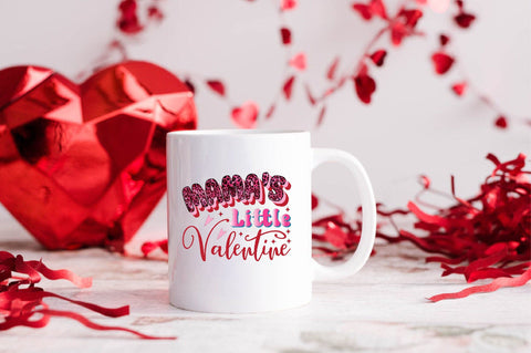 Mama's Little Valentine Sublimation SVGArt 