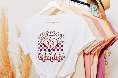 Mama's Valentine | Retro Valentines Sublimation Sublimation CraftLabSVG 