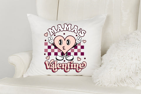 Mama's Valentine | Retro Valentines Sublimation Sublimation CraftLabSVG 