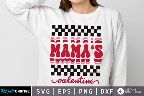 Mamas Valentine svg Design SVG Regulrcrative 