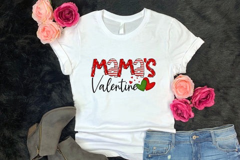 Mama's Valentine, Valentine's Day Sublimation Sublimation CraftLabSVG 