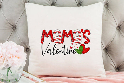 Mama's Valentine, Valentine's Day Sublimation Sublimation CraftLabSVG 