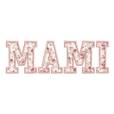 Mami Applique Embroidery Design, 6 sizes, Instant Download Embroidery/Applique DESIGNS Nino Nadaraia 