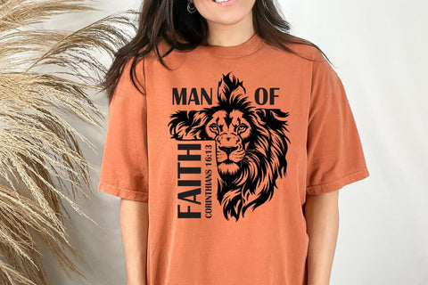 Man Of Faith Svg, Corinthians 16:13 Svg, Christian Svg SVG DesignDestine 