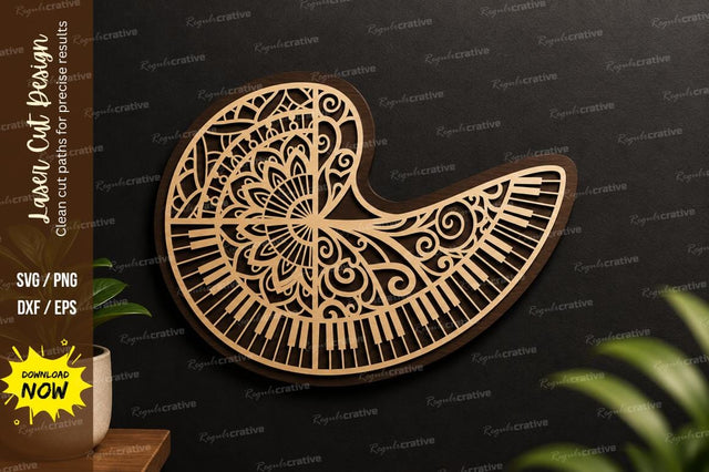 Mandala Bird Laser Cut SVG Design SVG Regulrcrative 