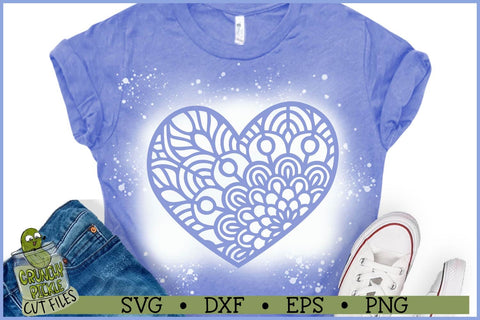 Mandala Hearts SVG File SVG Crunchy Pickle 