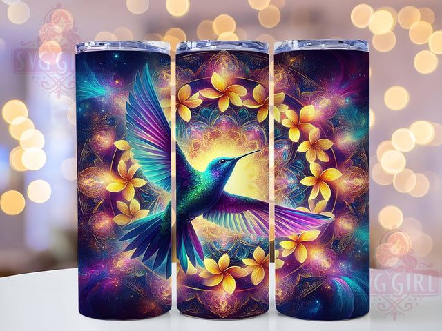 Mandala Hummingbird Boho Spiritual Nature Tumbler, 20oz Tumbler Sublimation, Boho Bird Tumbler, Hummingbird PNG Design, Spiritual Tumbler Wrap, Floral Mandala Cup, Nature Bird Tumbler Sublimation SvggirlplusArt 