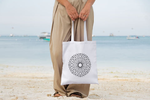 Mandala Single Line SVG SVG Ikonart Design Shop 