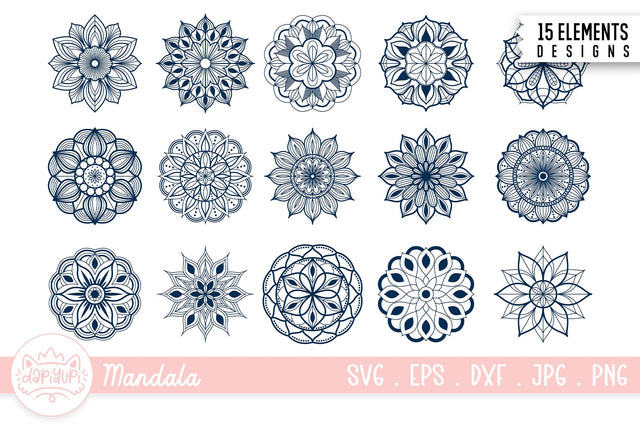 Mandala SVG Bundle SVG dapiyupi store 