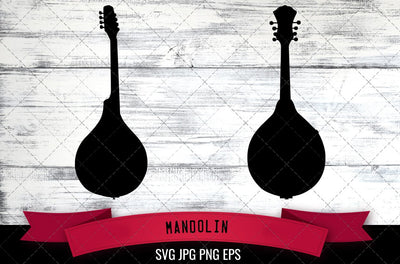 Mandolin SVG, Musical Instrument SVG SVG Loveleen Kaur 